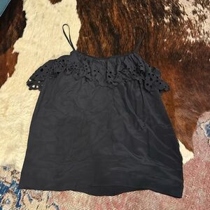 Soft Joie Silk Black tank top